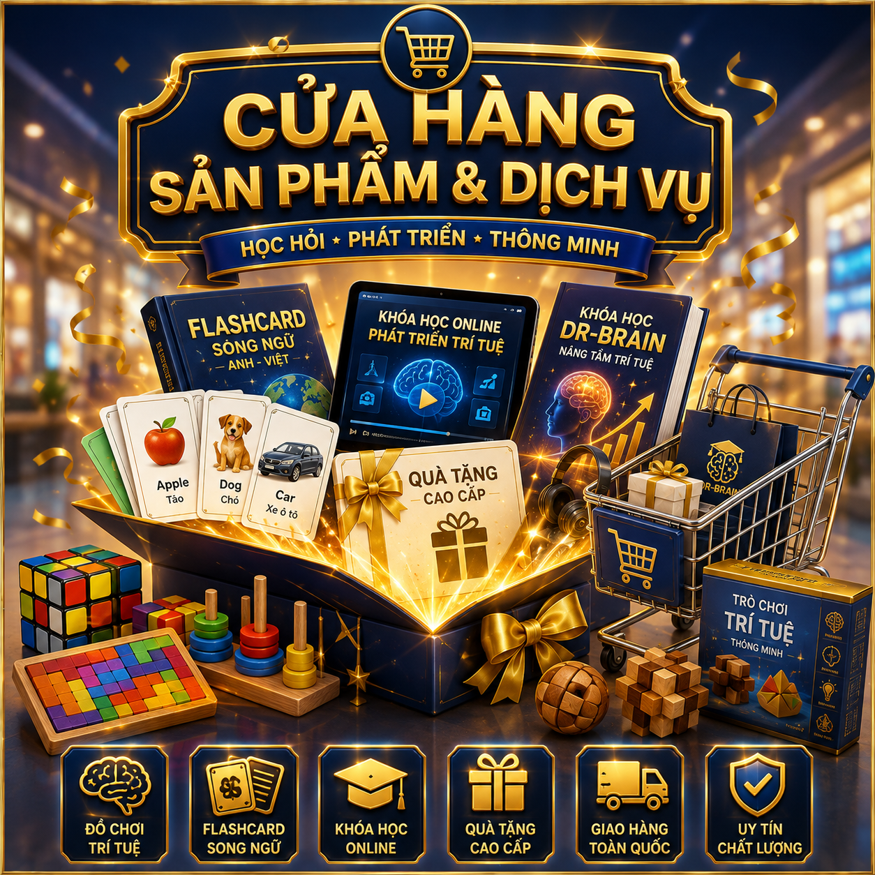 Cửa hàng sản phẩm DR-BRAIN